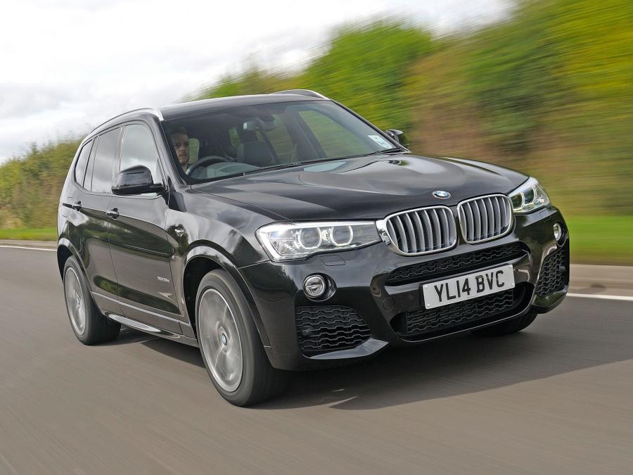 BMW X3 xDrive 3.5d M Sport Package (UK) '2014